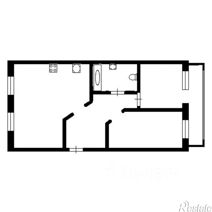 2-комн квартира улица Сальмана, 89В,  д. 89В