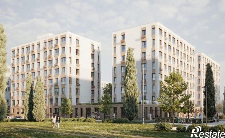 1-комн квартира в новом доме переулок Сальмана