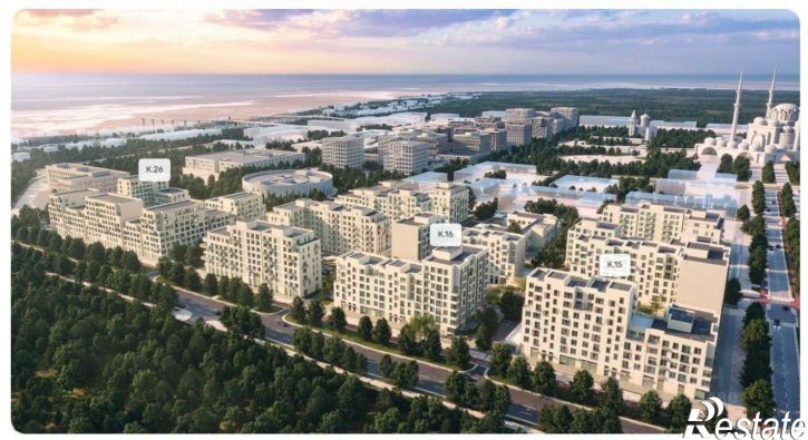 1-комн квартира в новом доме улица Сальмана