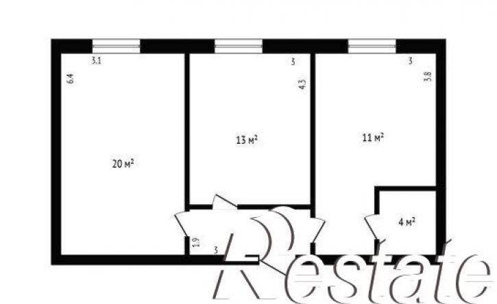 2-комн квартира улица Сальмана, 89А,  д. 89А